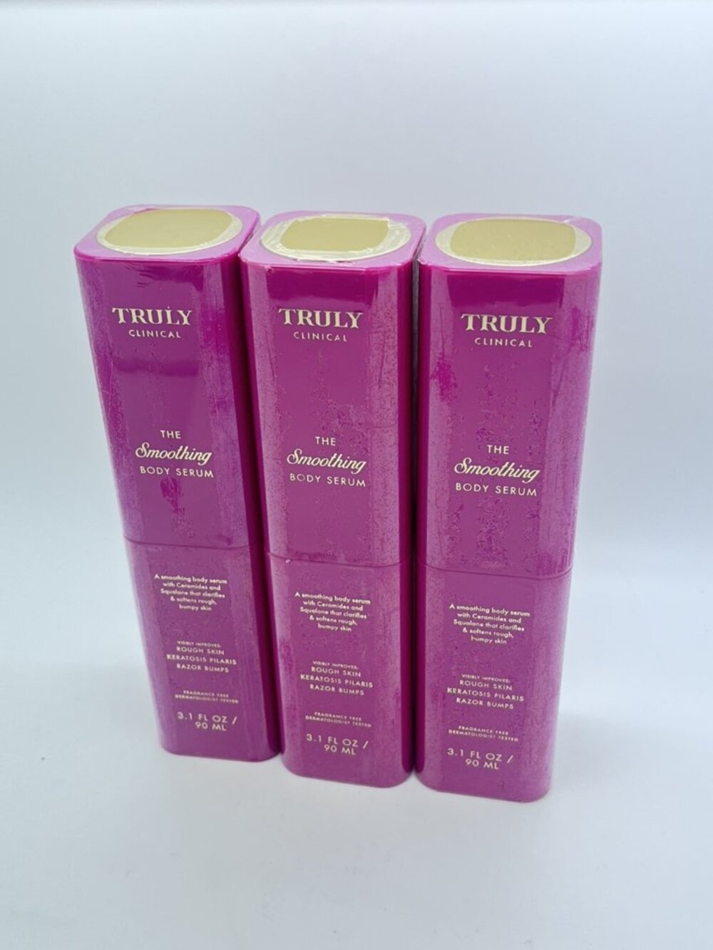 [Lot of 3] TRULY The Smoothing Body Serum 3.1 fl oz NEW